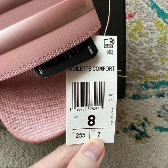 Adidas Adilette Comfort Ultra Slide Sandal NWT - Picture 10 of 12